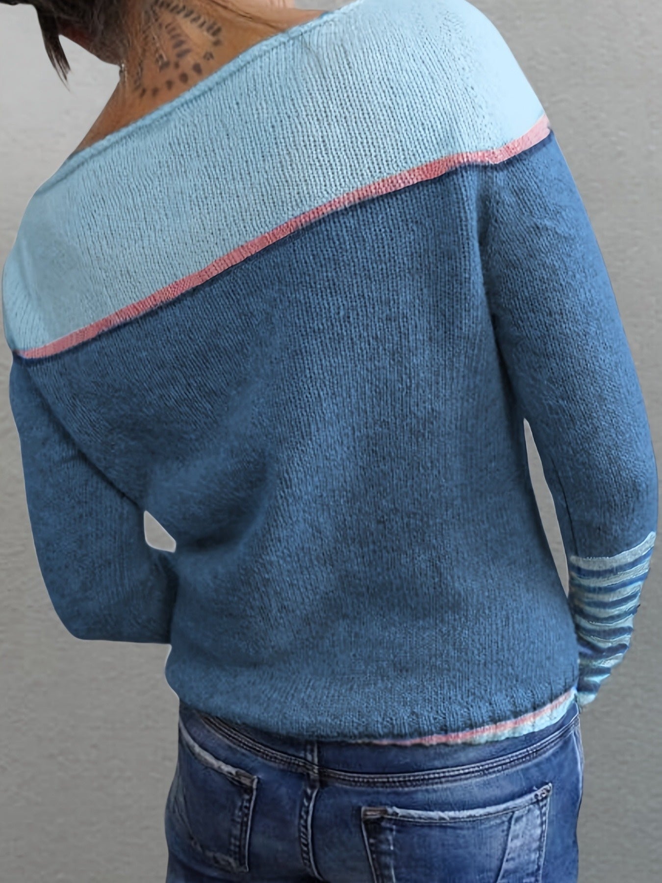 Katharina | Pull Rayé à Manches Longues