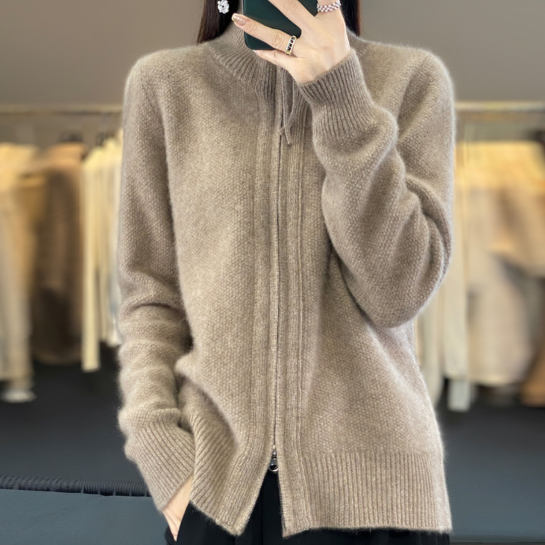 Luvo | Cardigan zippé