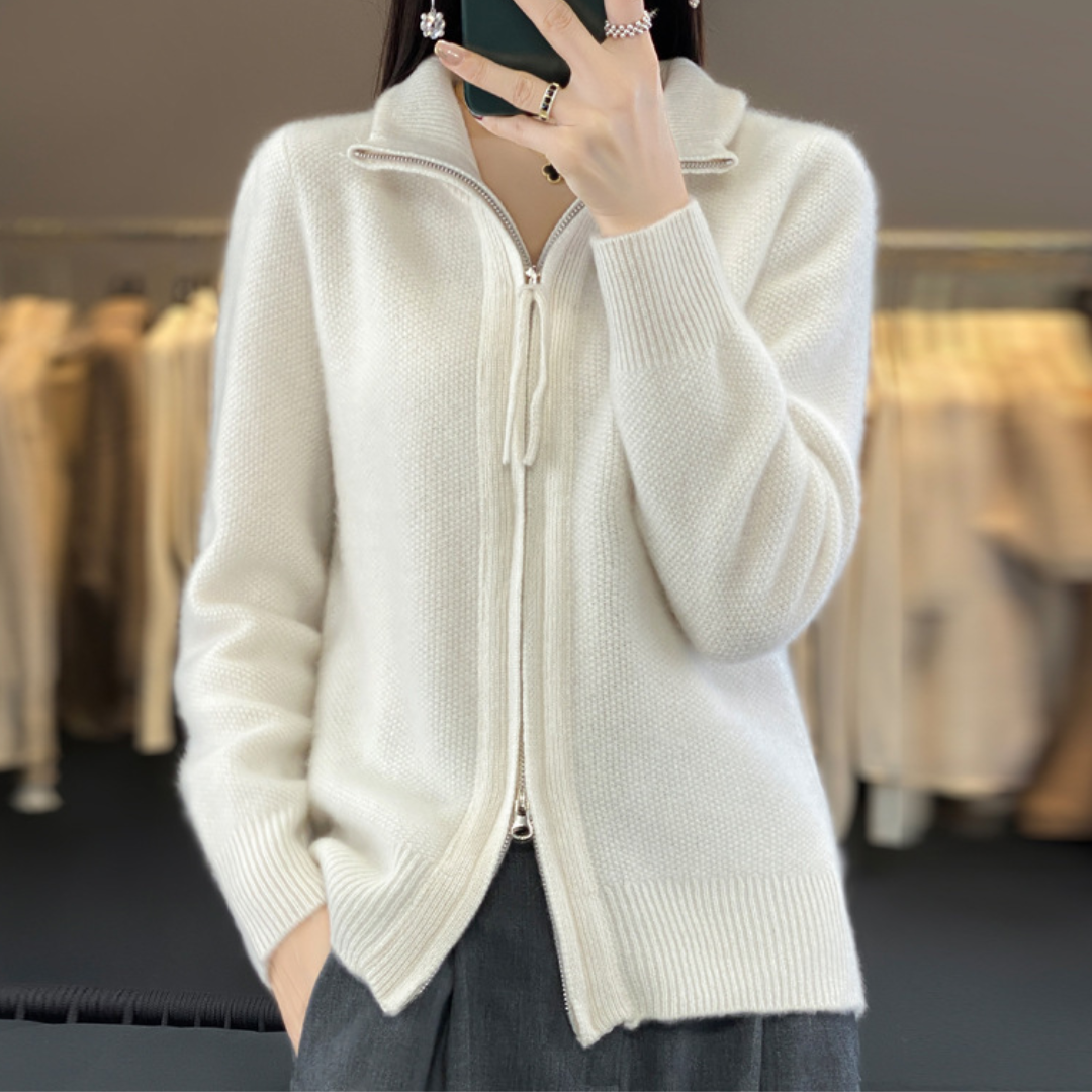Luvo | Cardigan zippé