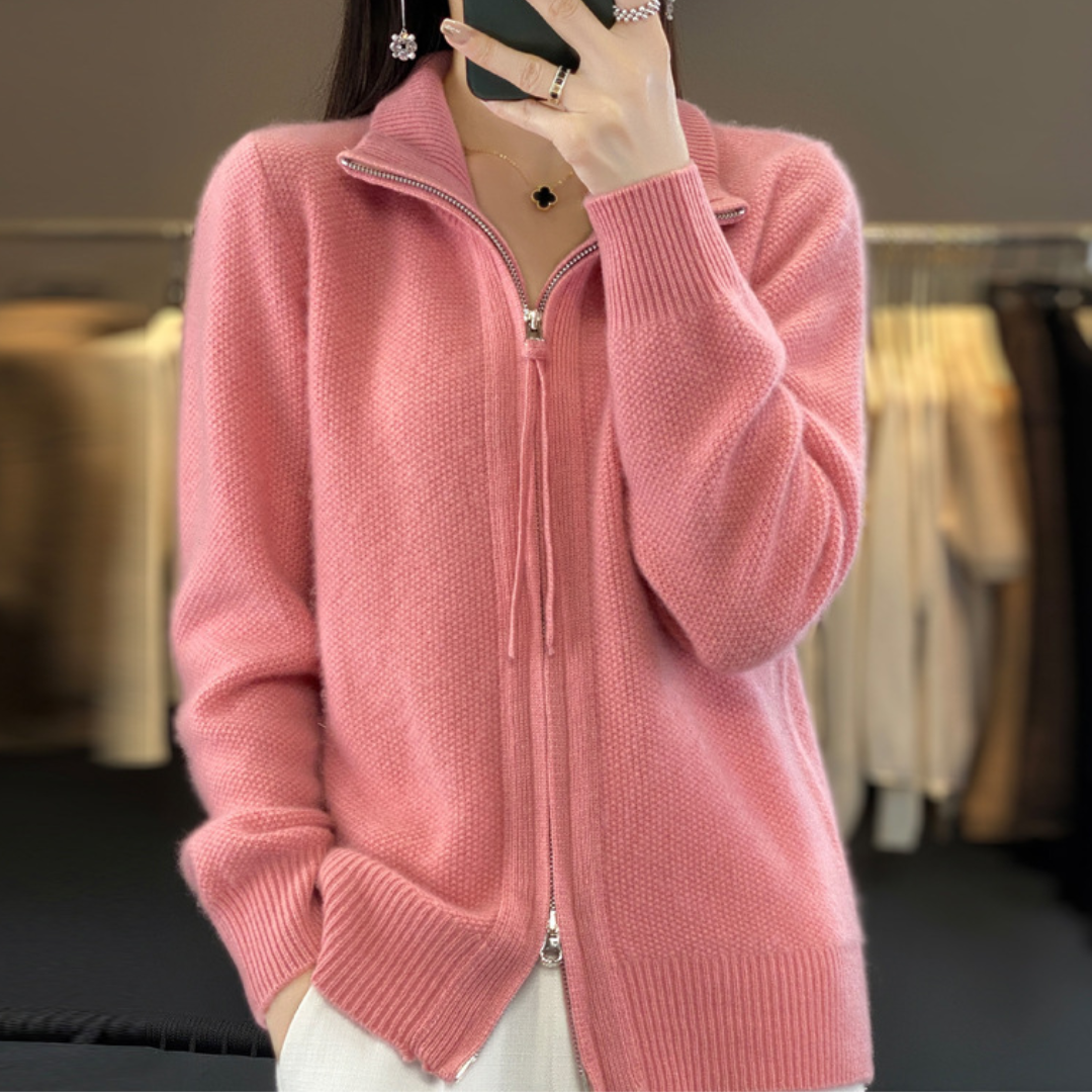 Luvo | Cardigan zippé