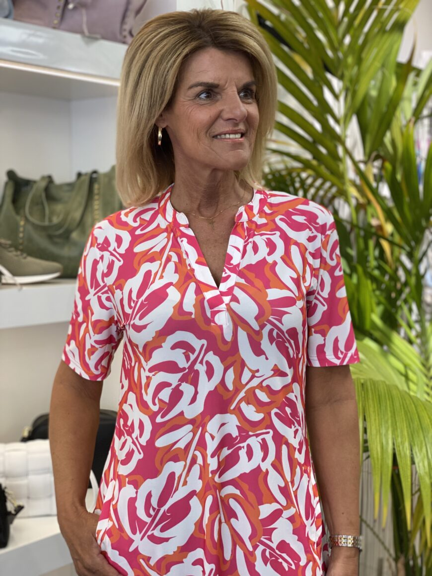 Eleonora | Robe avec encolure en V.