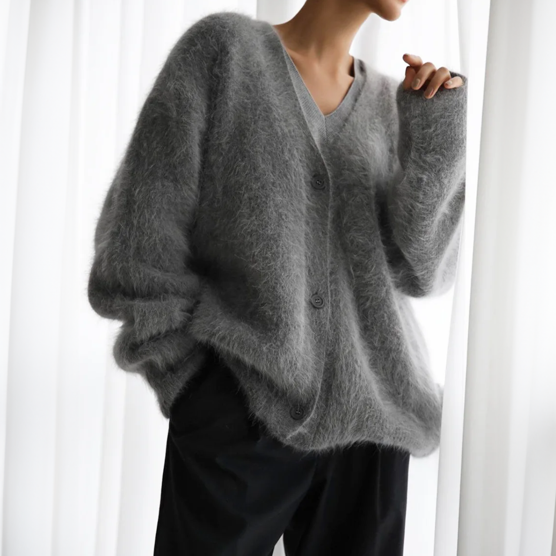 Luna | Cardigan En Cachemire Élégant