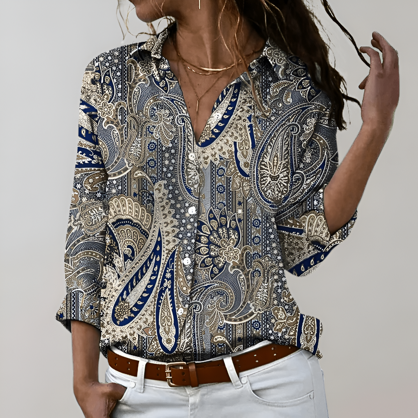 Lina | Blouse Élégante