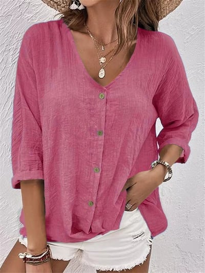 Élisa | Blouse Légère à Col V
