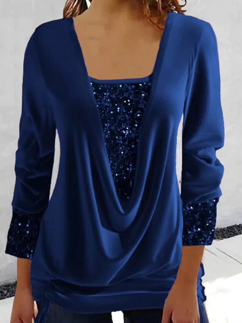 Flaire | Haut en paillettes glitter