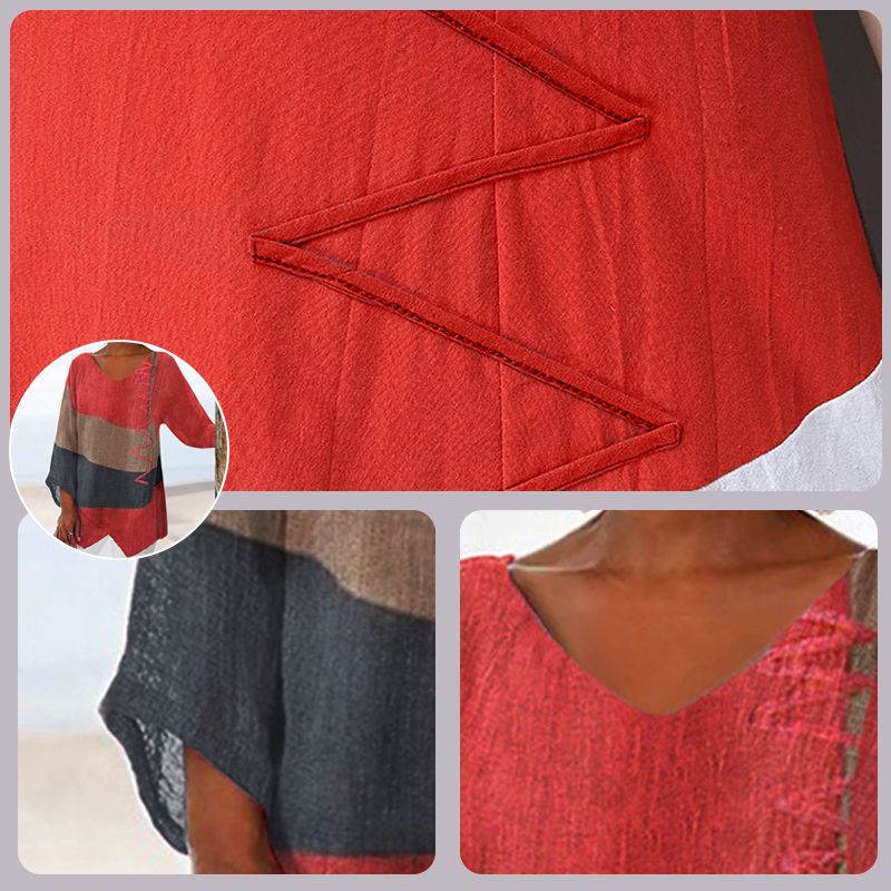 Garda | Tunique V-Neck Artistique