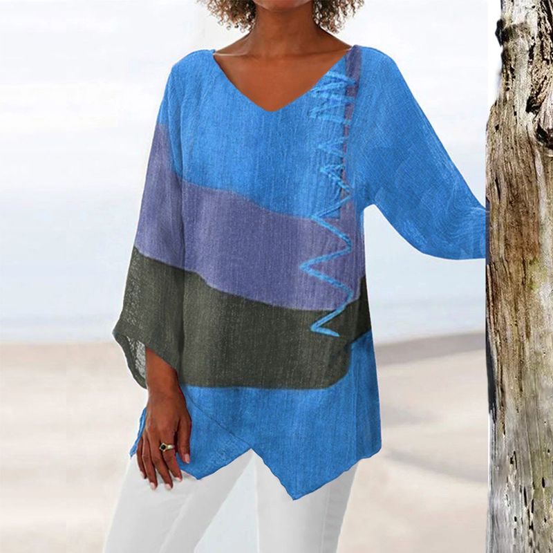 Garda | Tunique V-Neck Artistique
