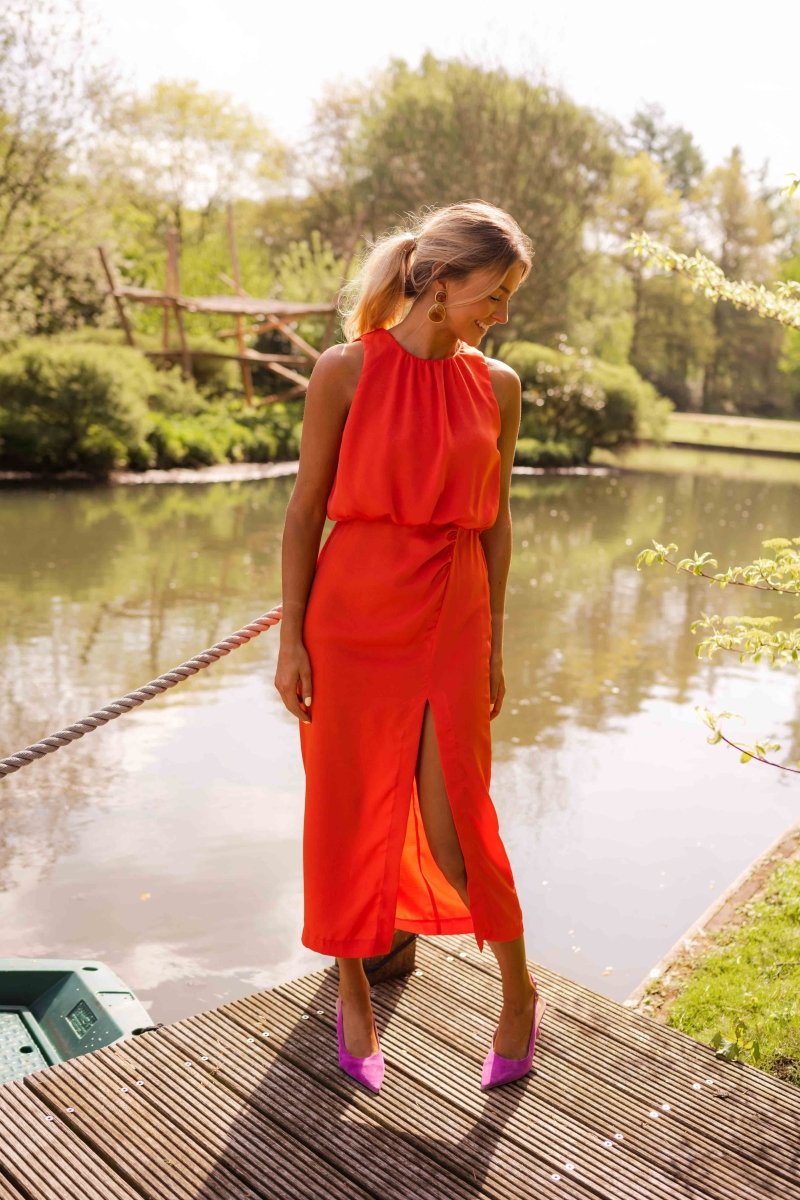 Lisa | Robe Midi d'Été
