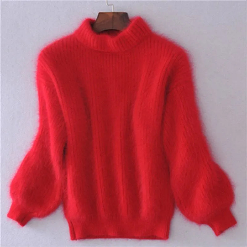 Jessica | Pull Roulé Élégant Froid