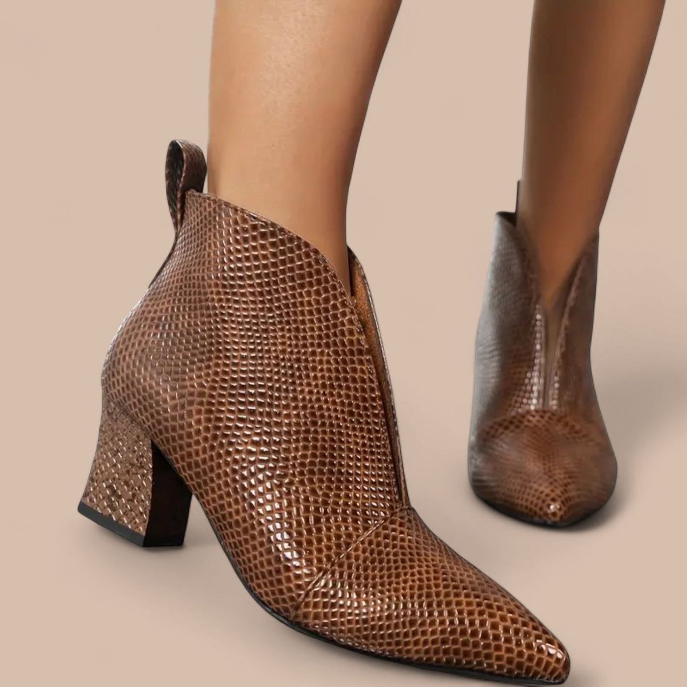 Ruth & Eleanor™ | Bottines à Talons Aiguille pour Femmes