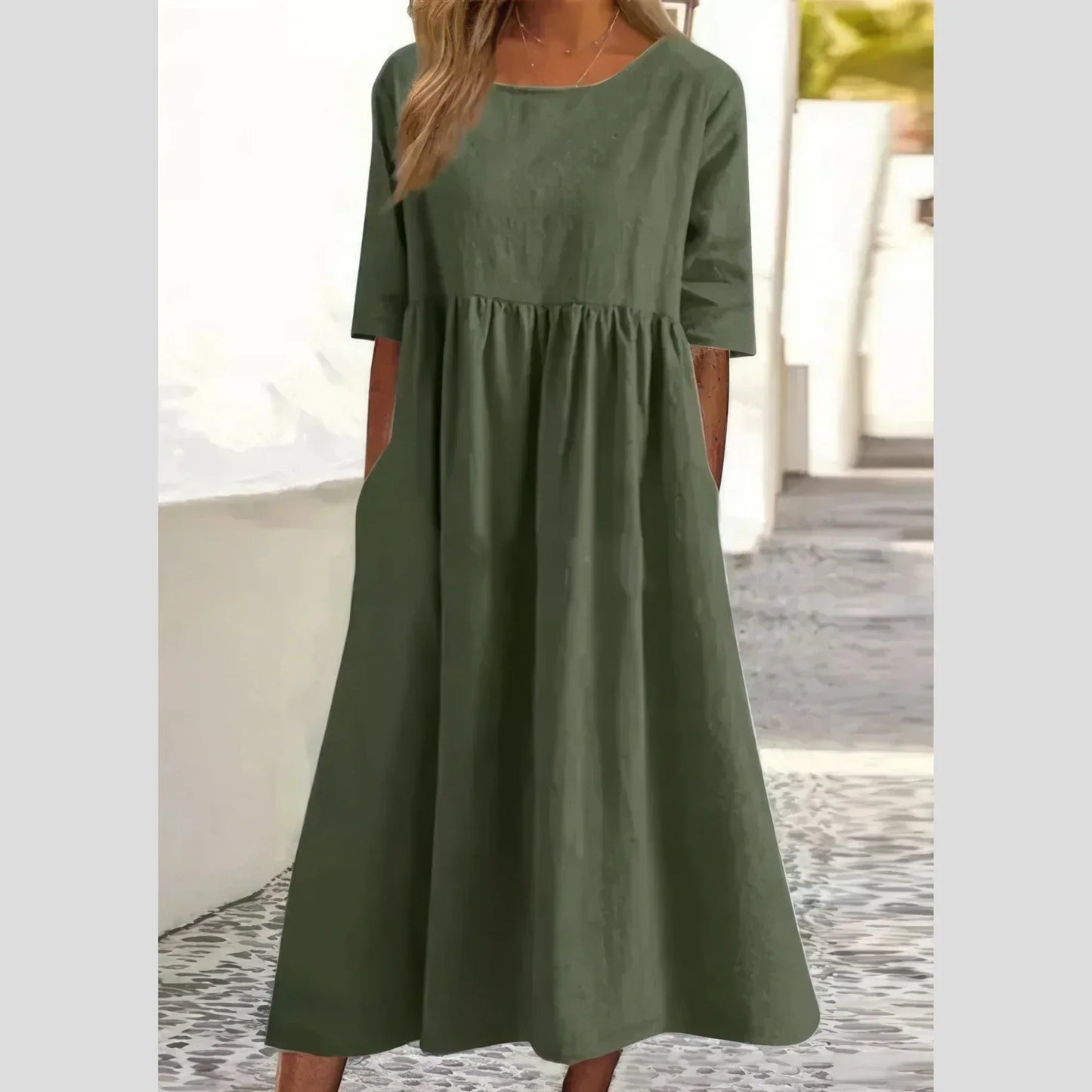 LORETTA | ROBE ÉLÉGANTE ET FLATTEUSE