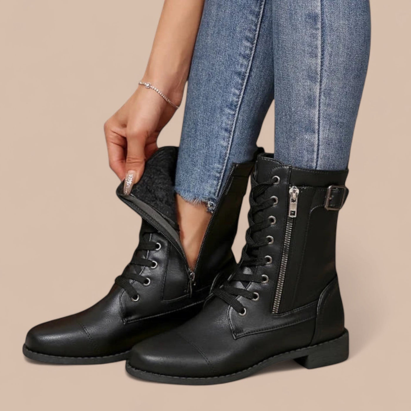 Ruth & Eleanor™ | Bottes en Cuir Ainsworth