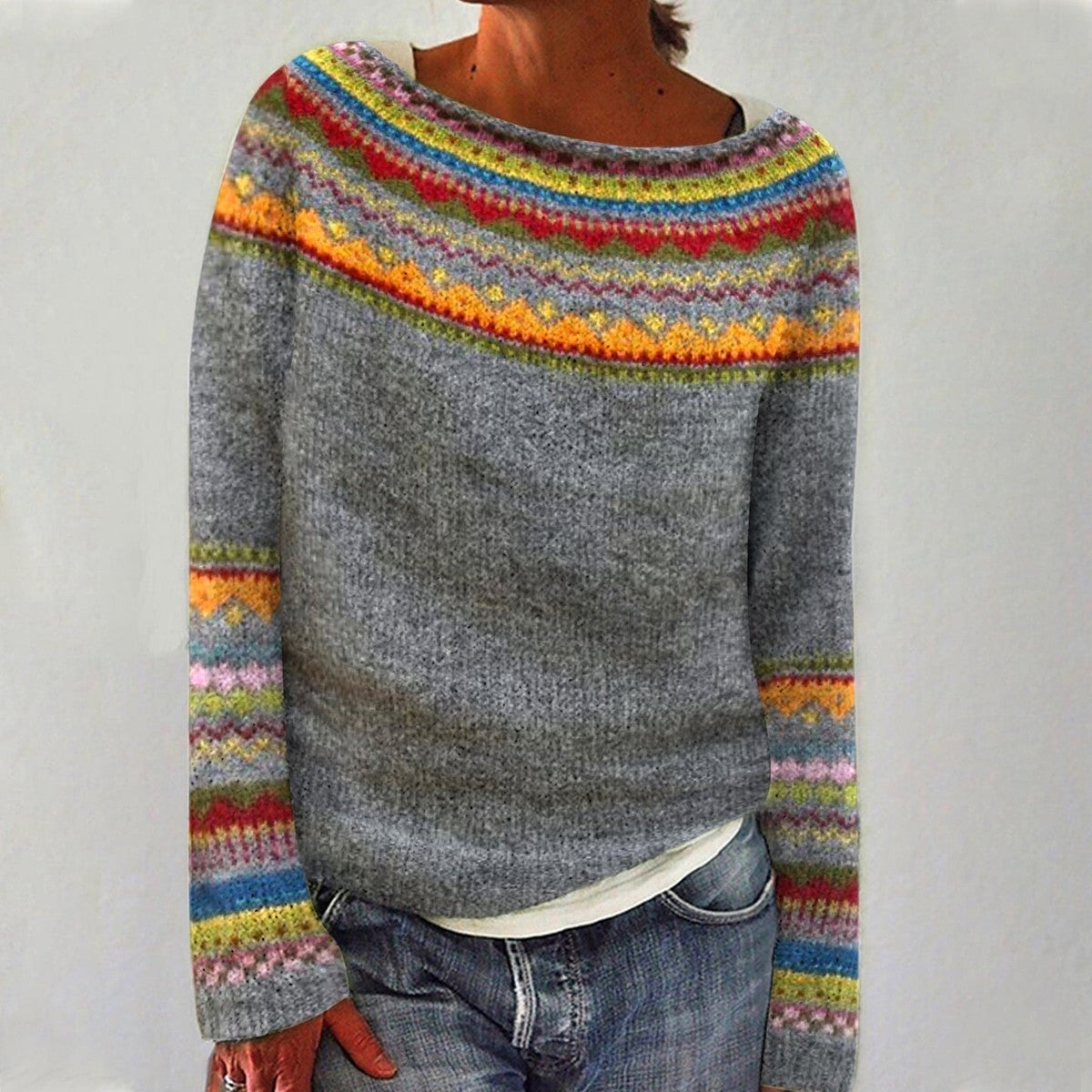 Nina | Pull Vintage Confortable