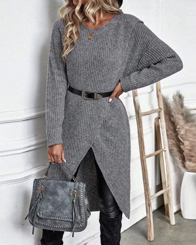Brigit | Pull Long Élégant