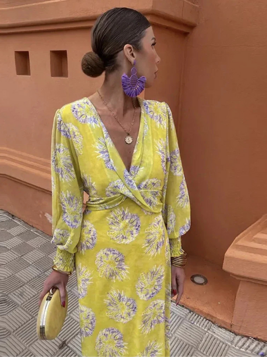 Marisella | Robe d'Été Fleurie