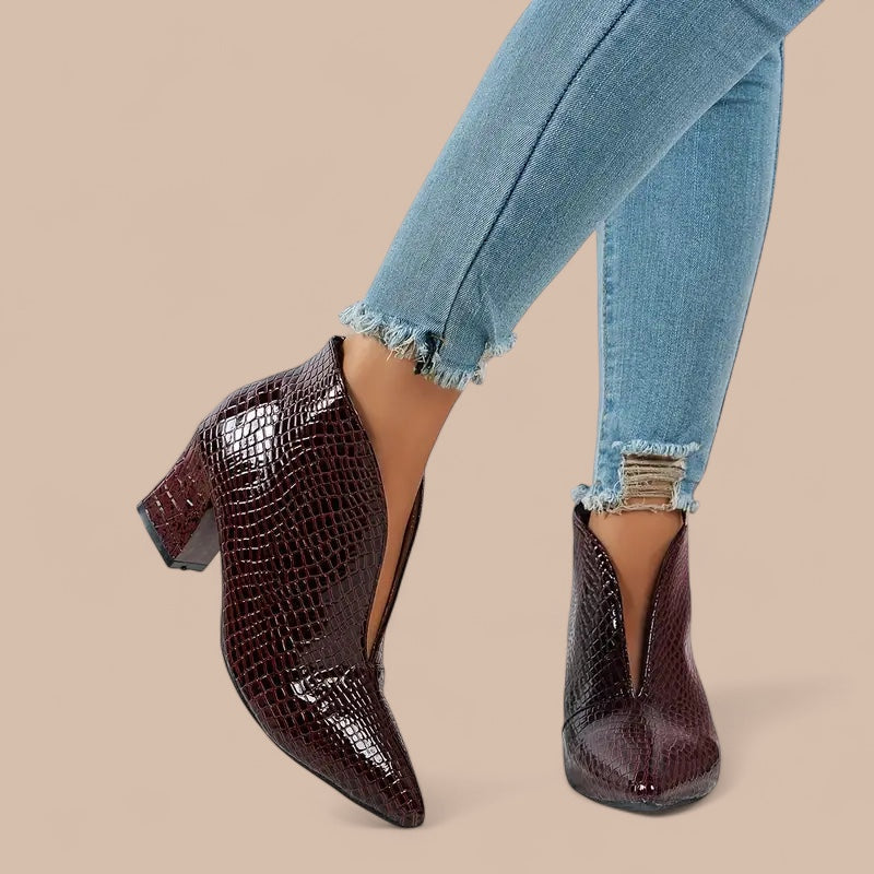 Ruth & Eleanor™ | Bottines à Talons Aiguille pour Femmes