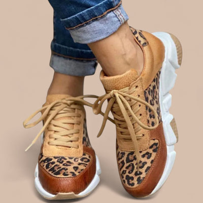 Ruth & Eleanor™ | Baskets Léopard Confortables