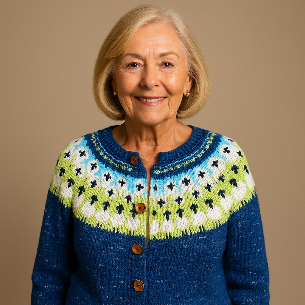 Ruth & Eleanor™ | Cardigan Islandais Classique