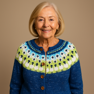 Ruth & Eleanor™ | Cardigan Islandais Classique