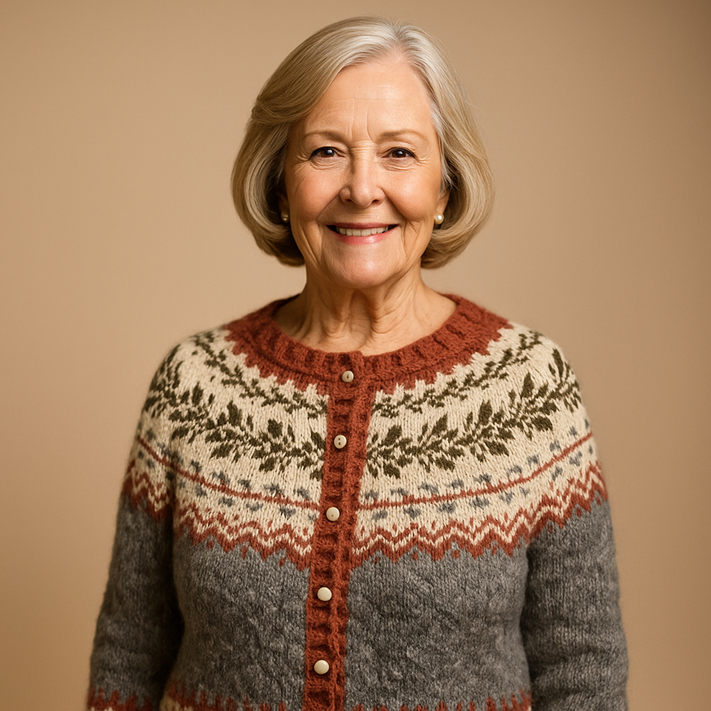 Ruth & Eleanor™ | Cardigan Islandais Classique