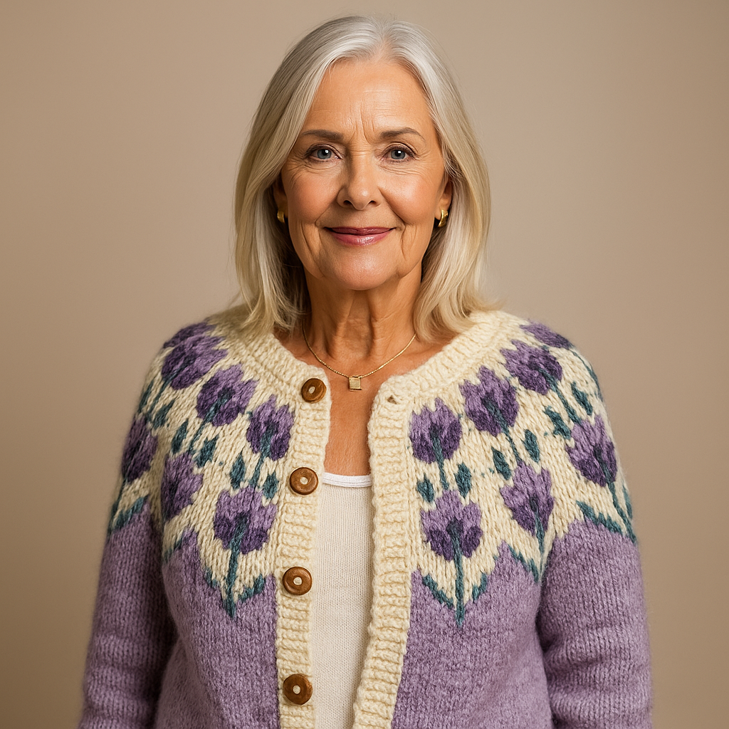 Ruth & Eleanor™ | Cardigan Vintage Islandais Classique