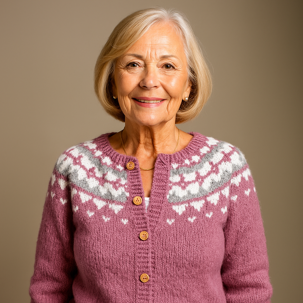 Ruth & Eleanor™ | Cardigan Islandais Rétro