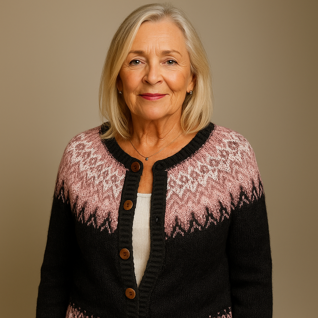 Ruth & Eleanor™ | Cardigan Vintage Islandais Classique