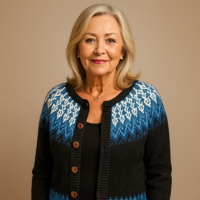 Ruth & Eleanor™ | Cardigan Islandais Classique