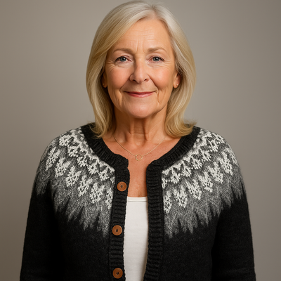 Ruth & Eleanor™ | Cardigan Islandais Classique