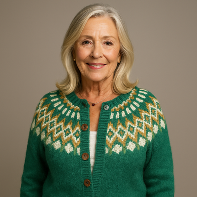 Ruth & Eleanor™ | Cardigan Islandais Classique