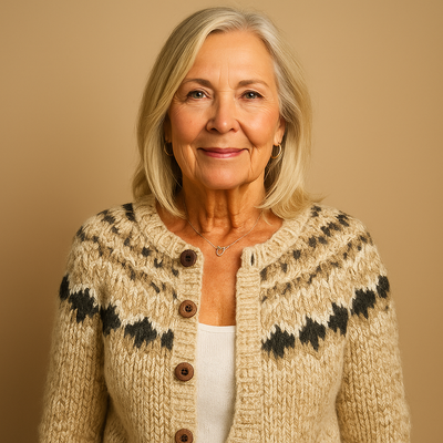 Ruth & Eleanor™ | Cardigan Islandais Classique