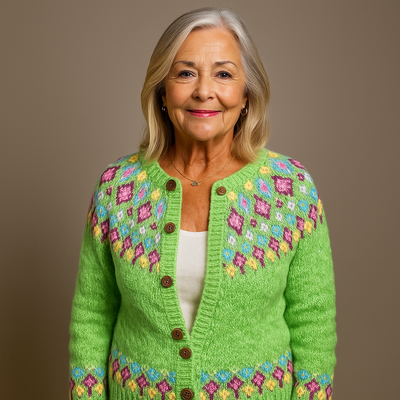 Ruth & Eleanor™ | Cardigan Islandais Classique