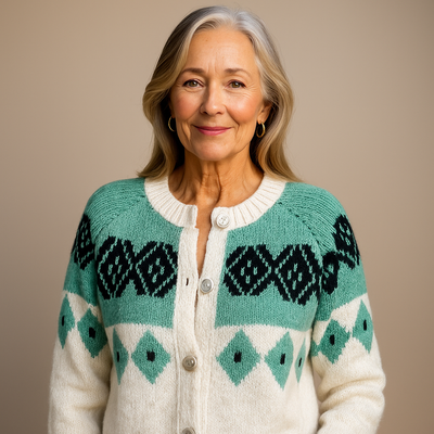 Ruth & Eleanor™ | Cardigan Islandais Classique