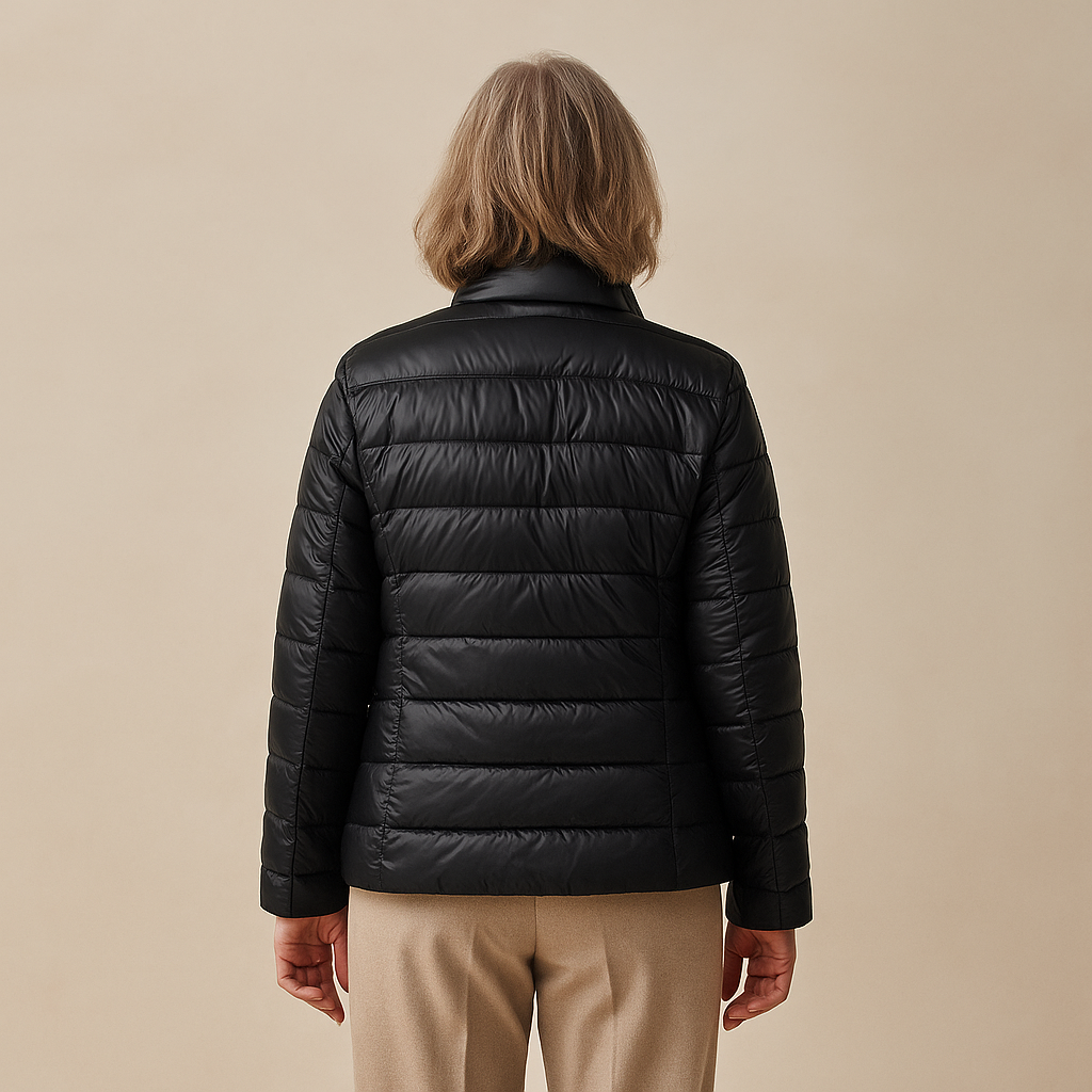 Ruth & Eleanor™ | Veste Puffer - Noir