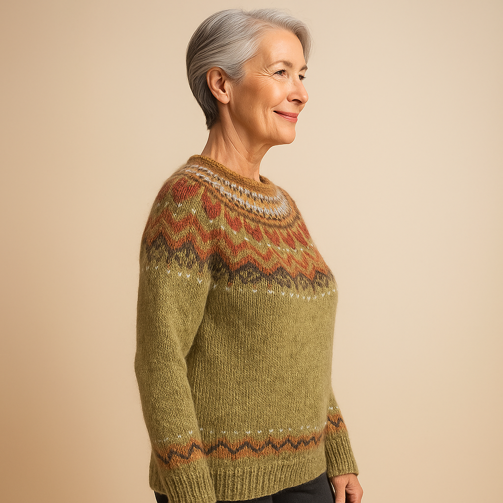 Ruth & Eleanor™ | Pull Tricoté Vintage