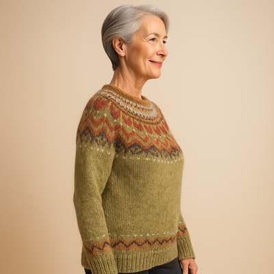 Ruth & Eleanor™ | Pull Tricoté Vintage