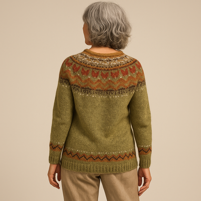 Ruth & Eleanor™ | Pull Tricoté Vintage