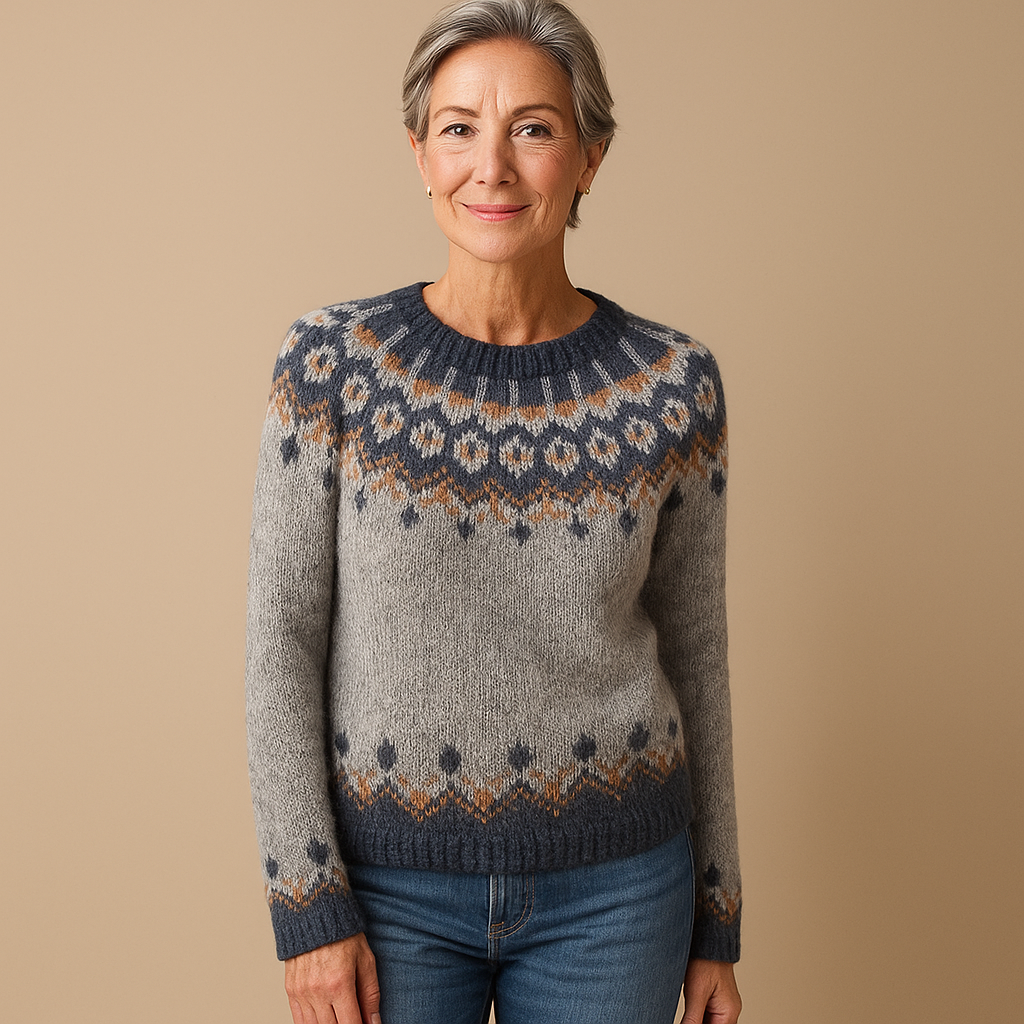 Ruth & Eleanor™ | Pull rétro d'hiver