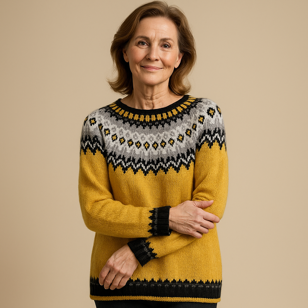 Ruth & Eleanor™ | Pull en Jacquard pour Femmes