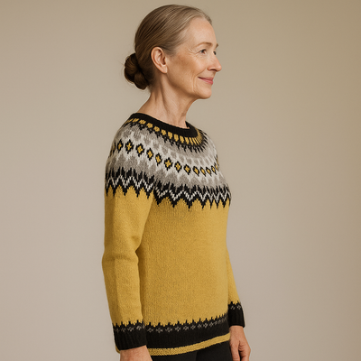 Ruth & Eleanor™ | Pull en Jacquard pour Femmes
