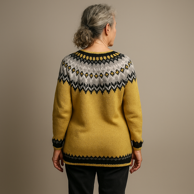 Ruth & Eleanor™ | Pull en Jacquard pour Femmes