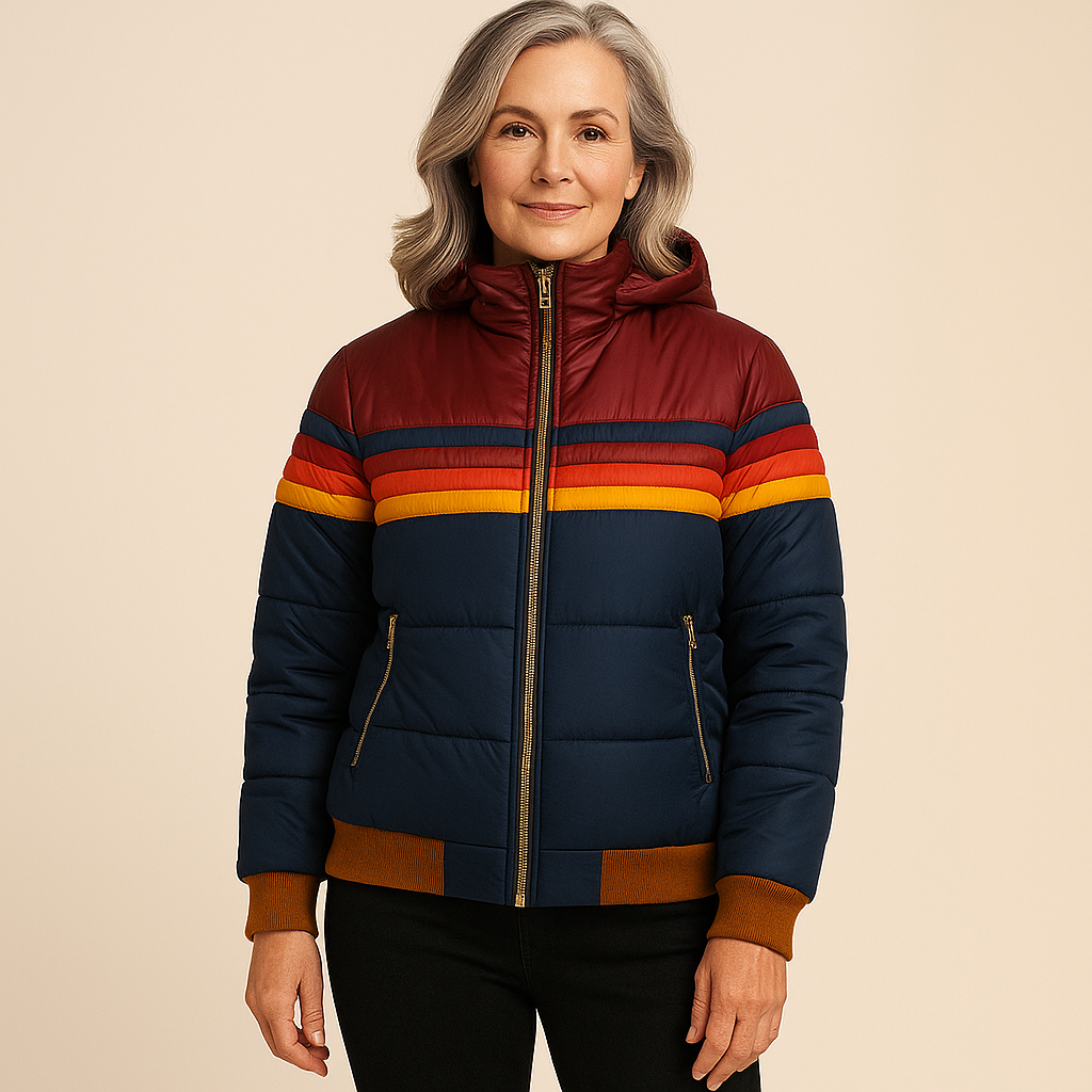 Ruth & Eleanor™ | Parka en fourrure rétro pour femmes