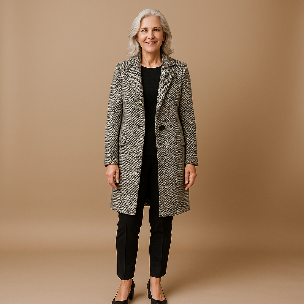Ruth & Eleanor™ | Manteau Long Élégant