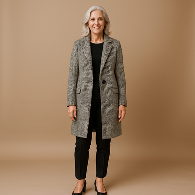 Ruth & Eleanor™ | Manteau Long Élégant