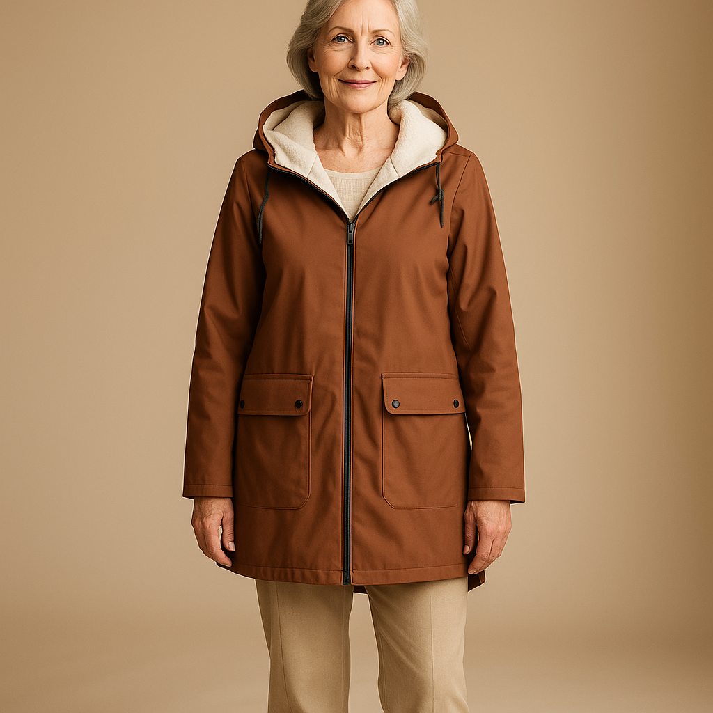 Ruth & Eleanor™ | Veste à Capuche avec Fermeture Éclair