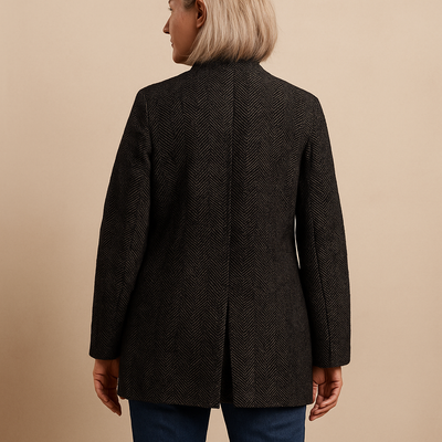 Ruth & Eleanor™  | Manteau Élégant Mi-Long avec Poches