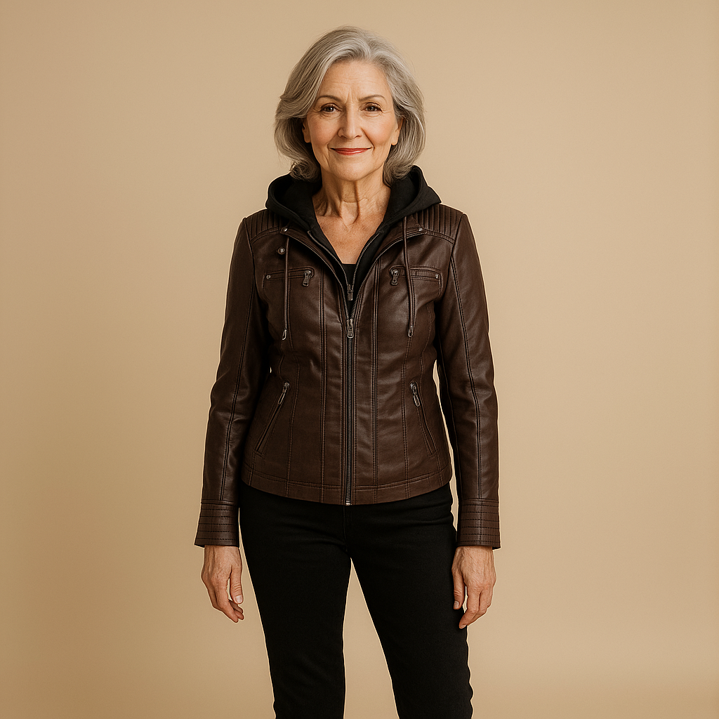 Ruth & Eleanor™ | Veste à Capuche Imperméable pour Femmes