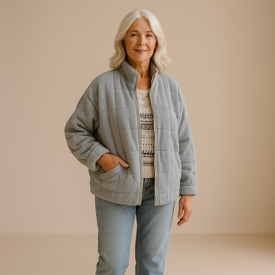 Ruth & Eleanor™ | Veste Élégante de Mi-Saison