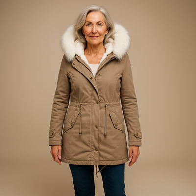 Ruth & Eleanor™ | Manteau à Capuche Décontracté et Chic
