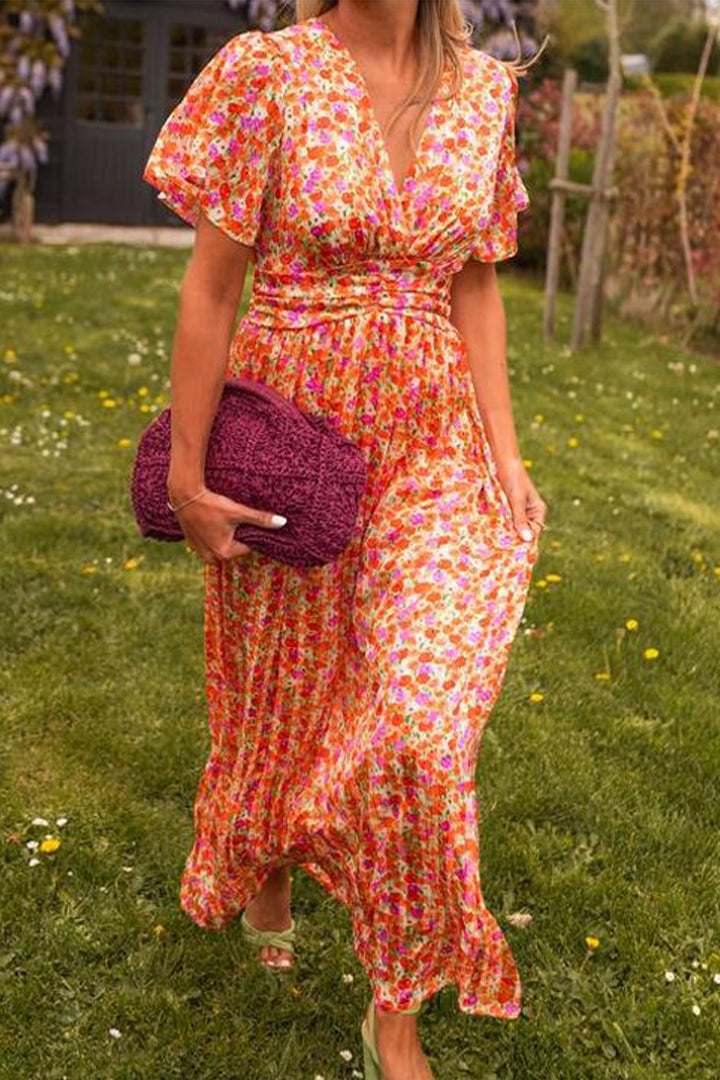 Ruth | Robe Longue à Col en V